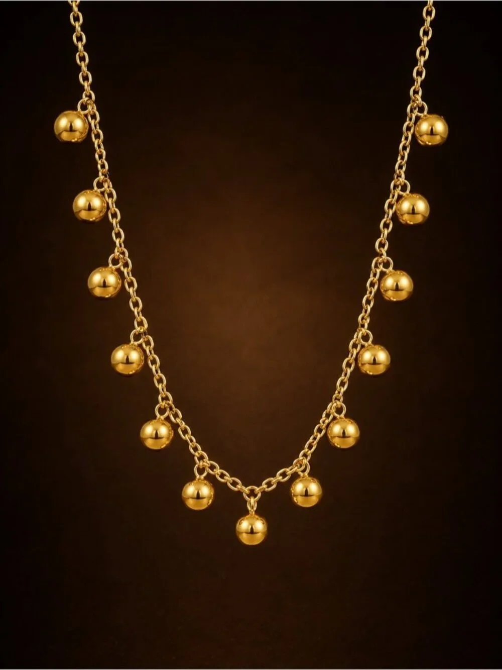 Anthropologie polished gold